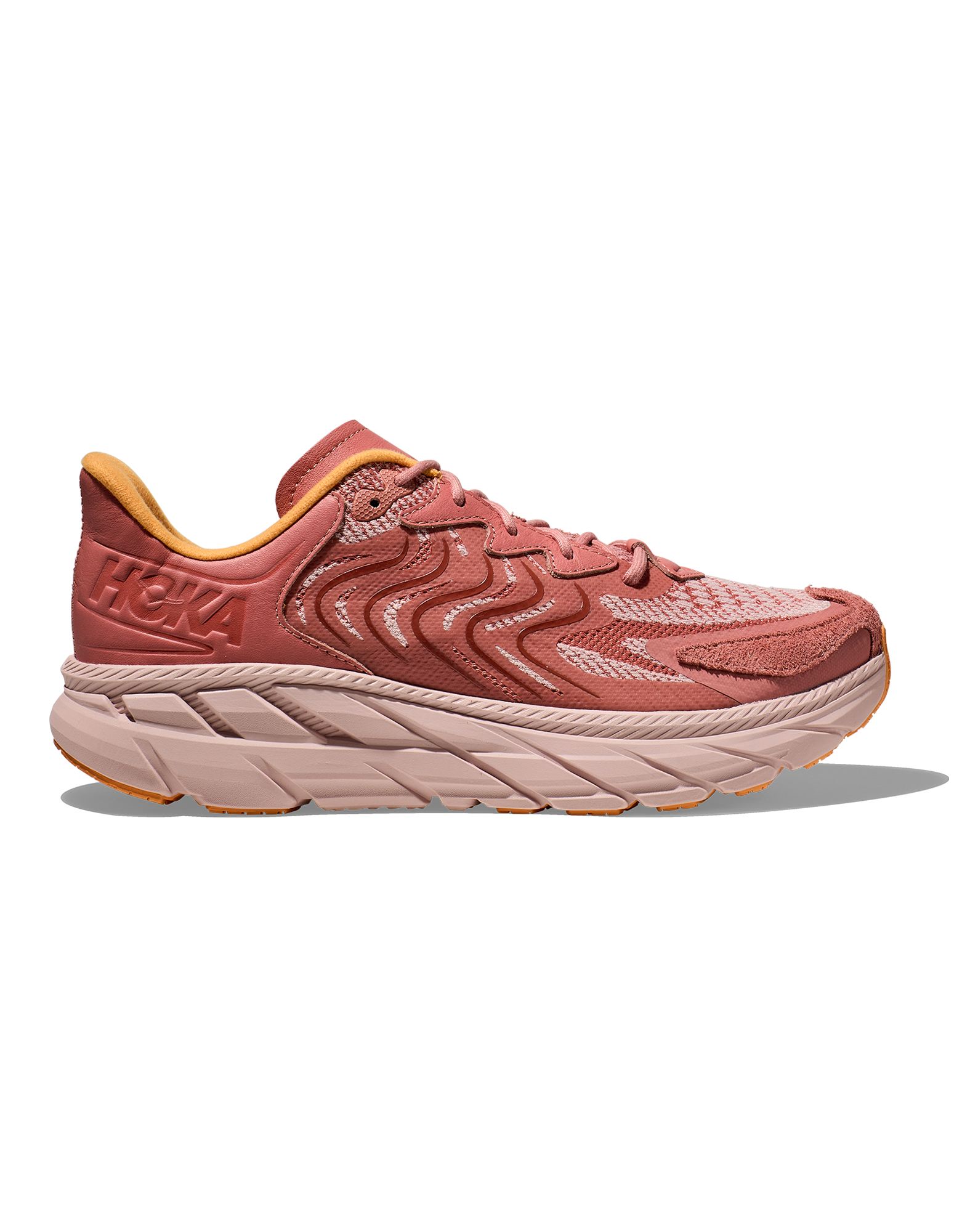 HOKA Clifton LS Shoes in Earthenware Peach Whip Size 8.5 M 9.5 W