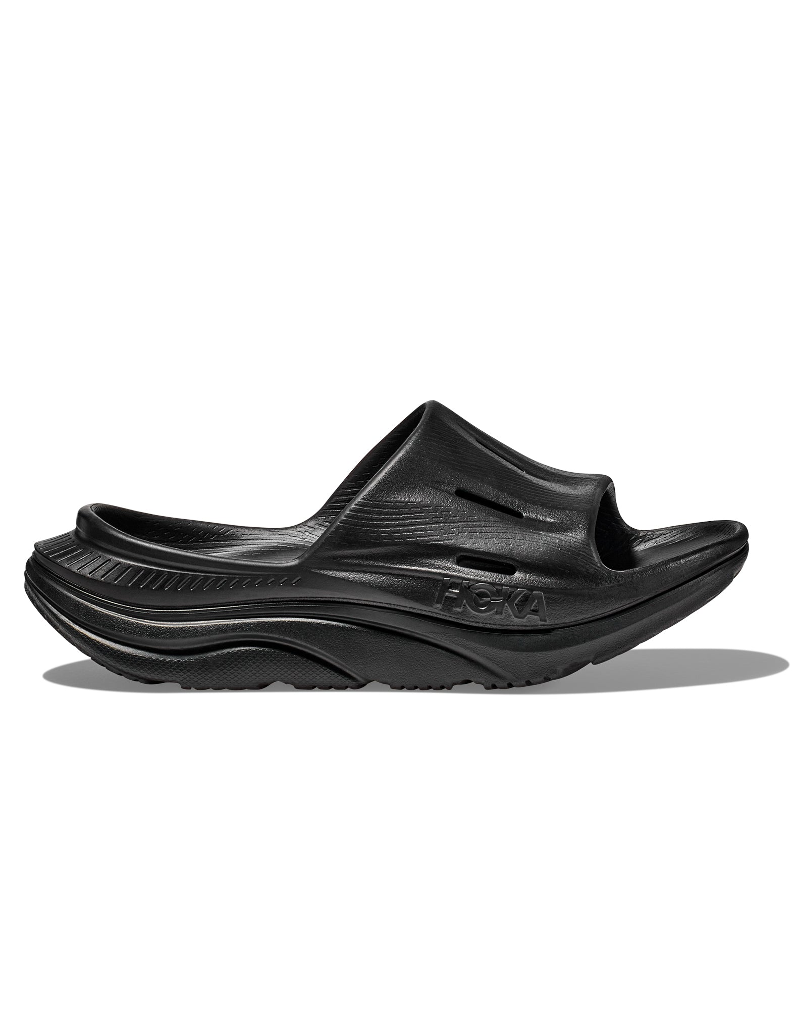 Hoka Ora Recovery Slide 3 Unisexe Black Black Garde Malade