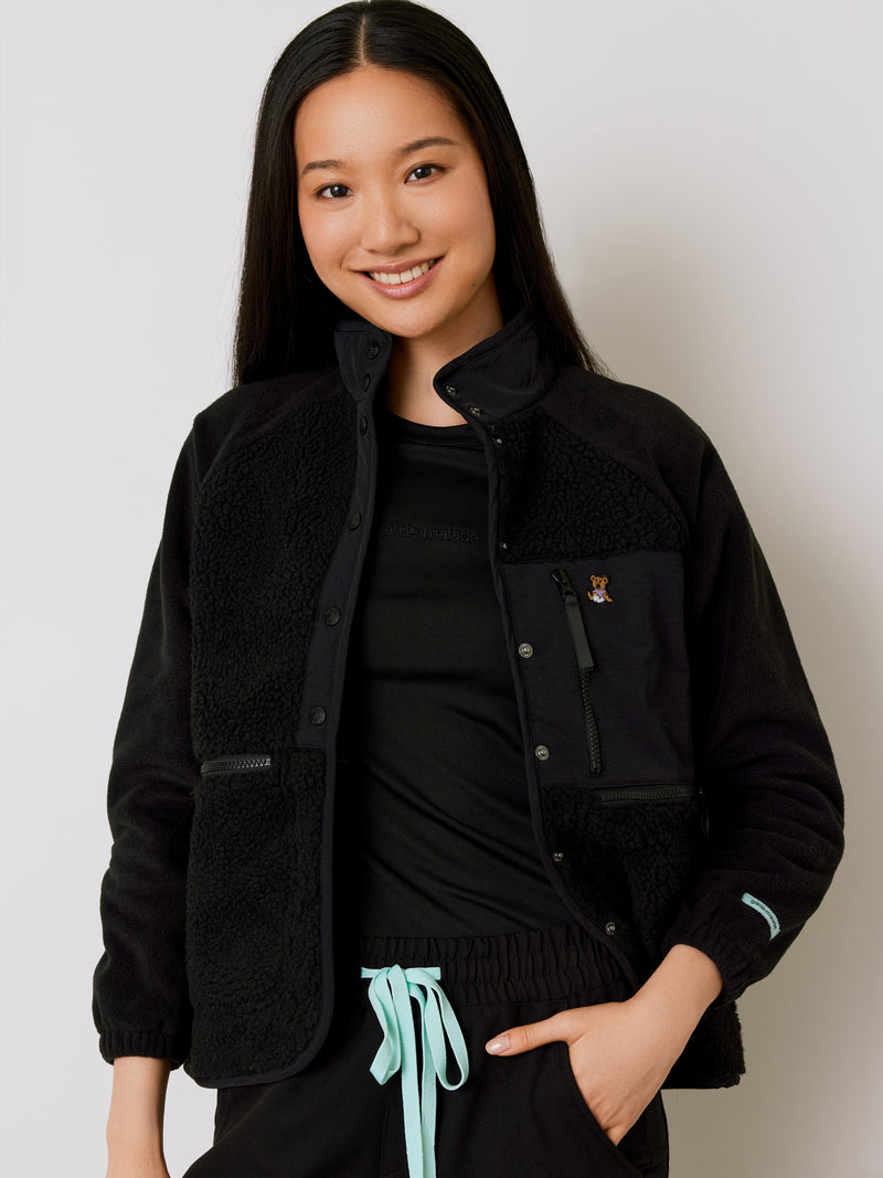 Sherpa Vest - Noir||Veste Sherpa - Noir