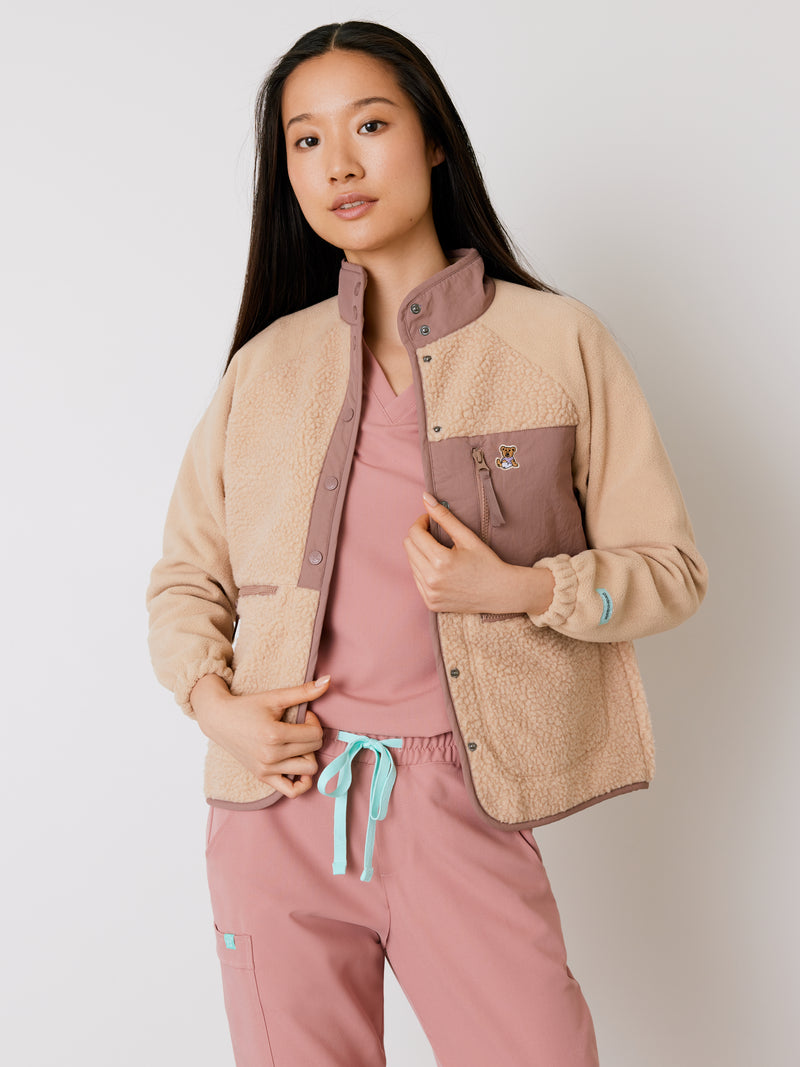 Sherpa Vest - Beige||Veste Sherpa - Beige