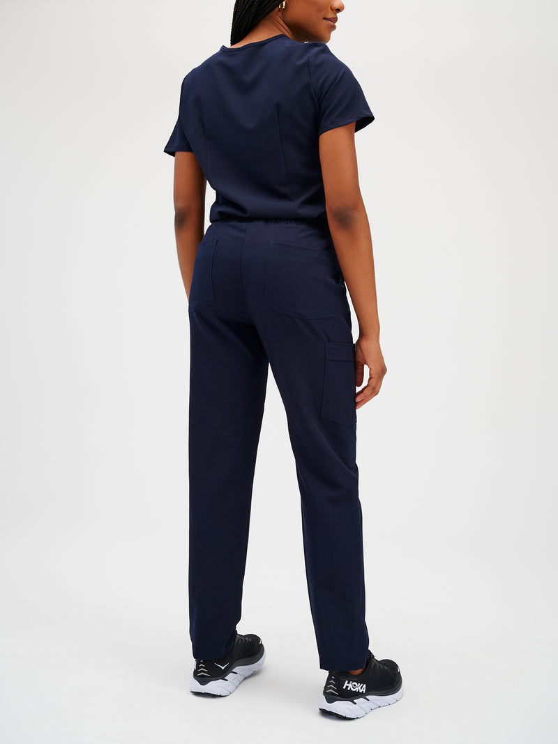 JULIETA RE-GARDE™ - BLEU MYSTIQUE - Straight Cut Scrub Pants - FINAL SALE||JULIETA RE-GARDE™ - BLEU MYSTIQUE - Pantalon Coupe Droite - VENTE FINALE