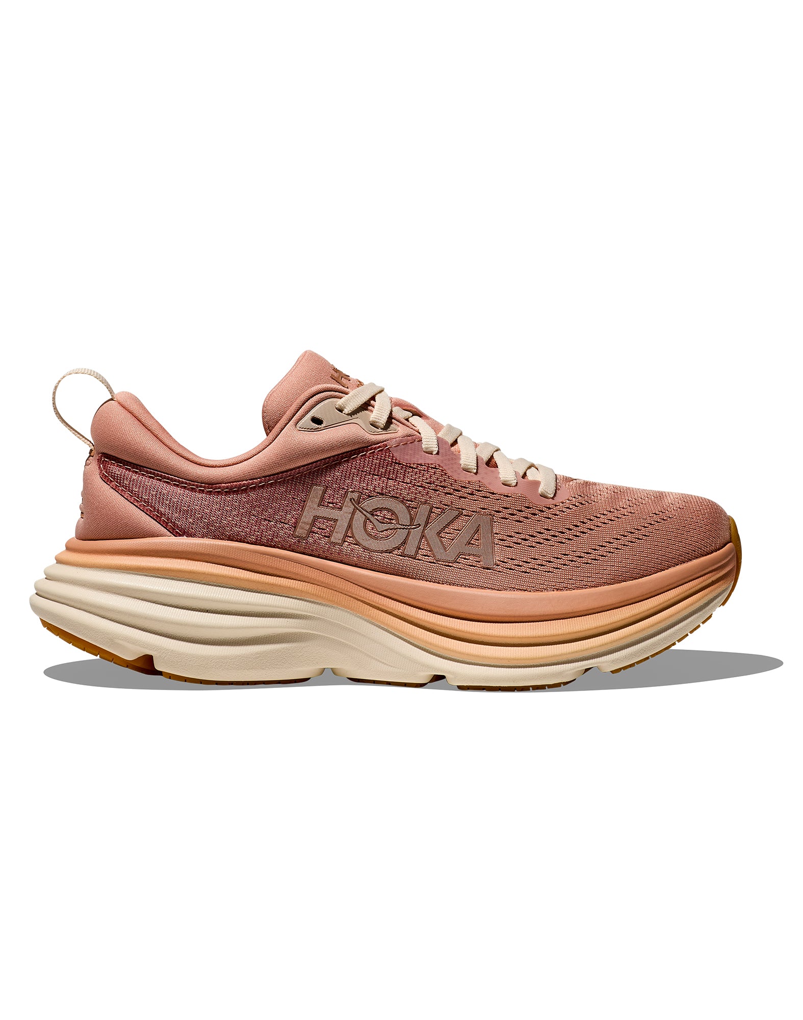 Hoka Women s Bondi 8 Sandstone Cream Size 6.5