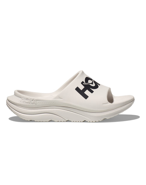 Hoka Ora Athletic Slide Unisexe White / Black