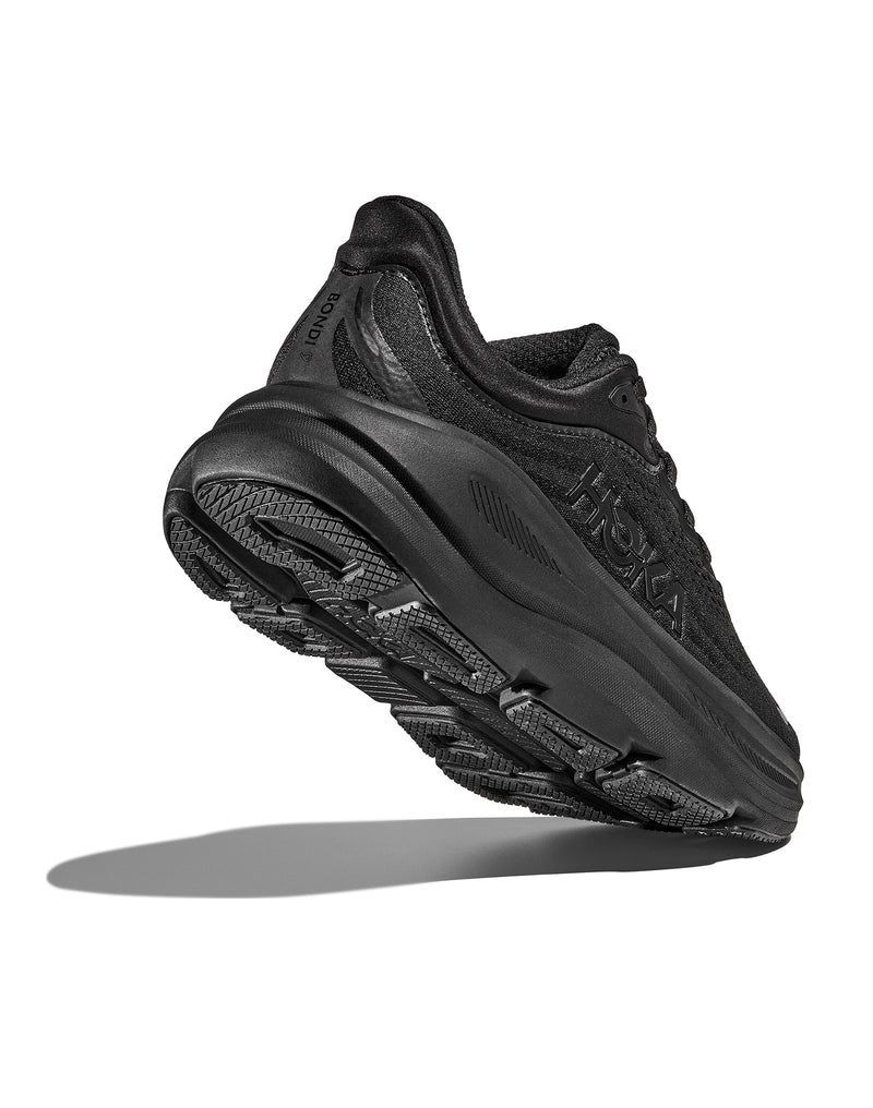 Men's Hoka Bondi 9 Black / Black||Hommes Hoka Bondi 9 Black / Black