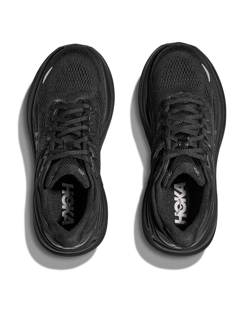 Men's Hoka Bondi 9 Black / Black||Hommes Hoka Bondi 9 Black / Black