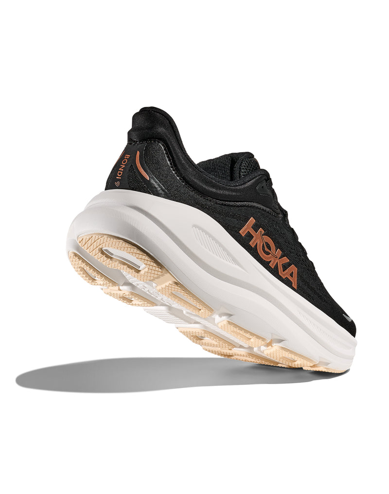 Women's Hoka Bondi 9 Black / Rose Gold||Femmes Hoka Bondi 9 Black / Rose Gold