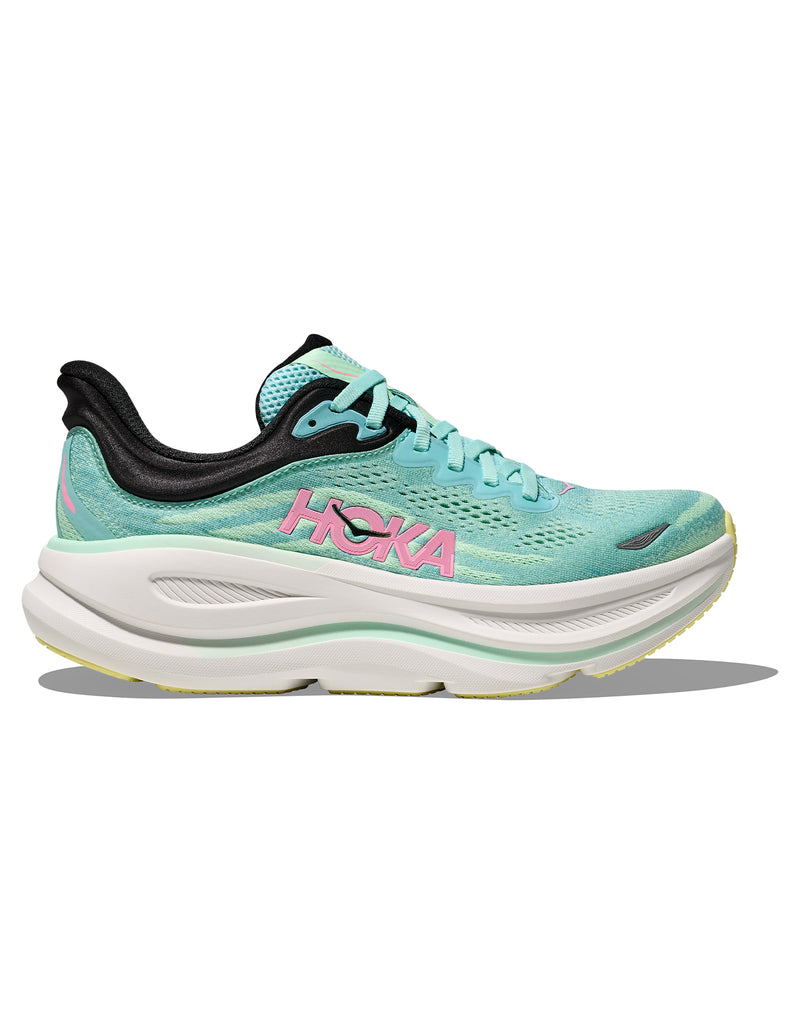 Women's Hoka Bondi 9 Blue Spark / Mint Fluorite||Femmes Hoka Bondi 9 Blue Spark / Mint Fluorite