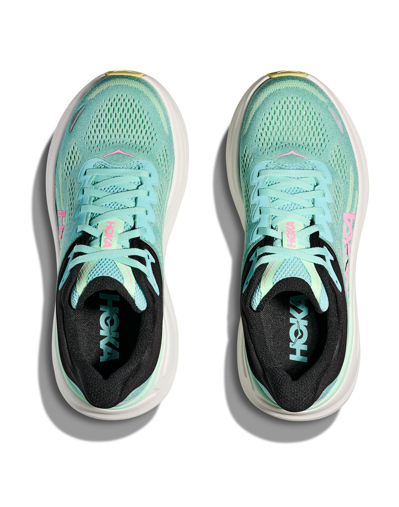 Women's Hoka Bondi 9 Blue Spark / Mint Fluorite||Femmes Hoka Bondi 9 Blue Spark / Mint Fluorite