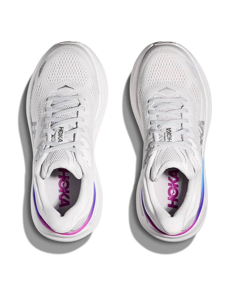 Women's Hoka Bondi 9 Cosmic Grey / White||Femmes Hoka Bondi 9 Cosmic Grey / White