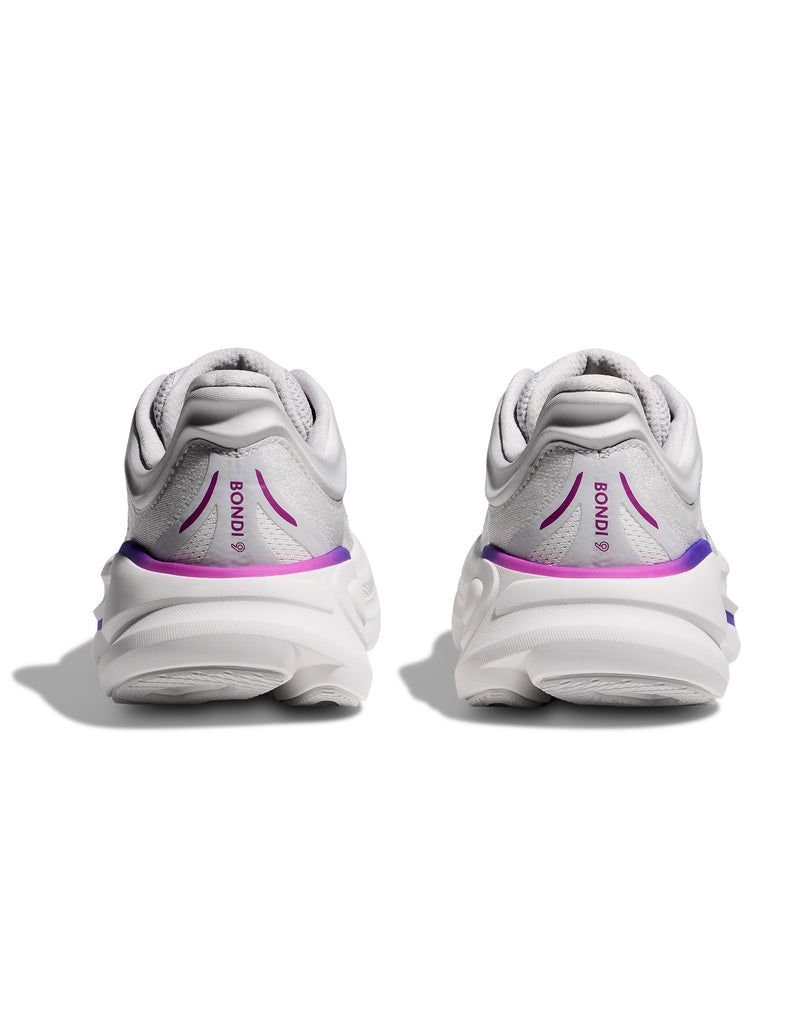 Women's Hoka Bondi 9 Cosmic Grey / White||Femmes Hoka Bondi 9 Cosmic Grey / White