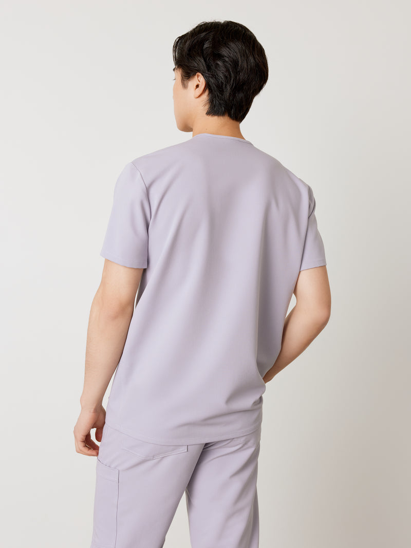 ZACK RE-GARDE™ - PERLE - Three Pockets Men's Scrub Top - SILVADUR™||ZACK RE-GARDE™ - PERLE - Haut Trois Poches - SILVADUR™