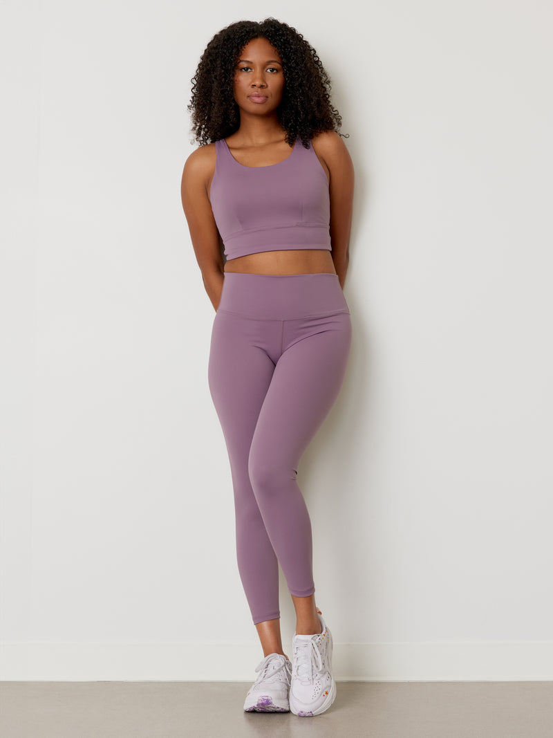 Legging 25" - Mauve Poudré - Garde-Malade