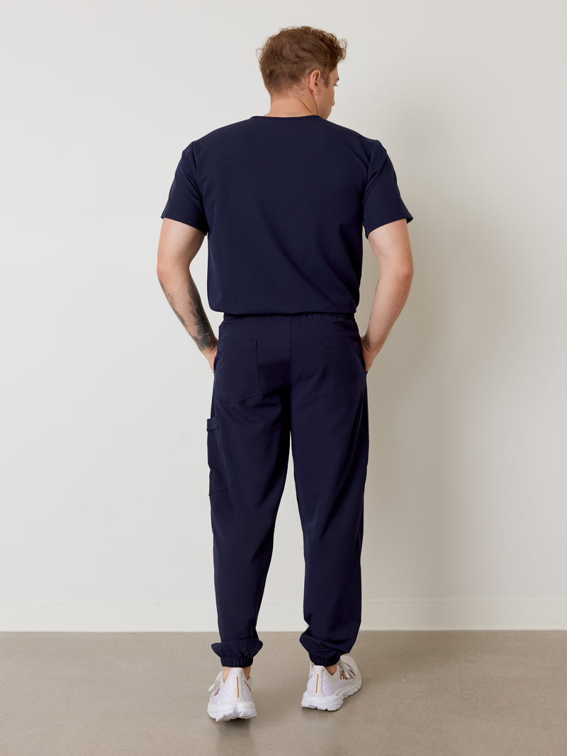 WILLIAM RE-GARDE™ - BLEU NAUTIQUE - Men's Jogger Pants||WILLIAM RE-GARDE™ - BLEU NAUTIQUE - Pantalon Jogger