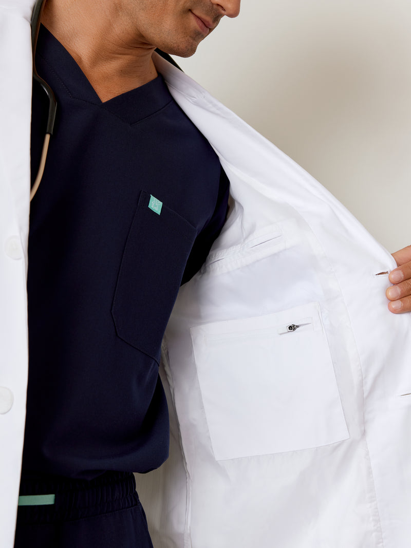 Men's Lab Coat - Garde-Malade||Sarrau de Laboratoire pour Homme - Garde-Malade