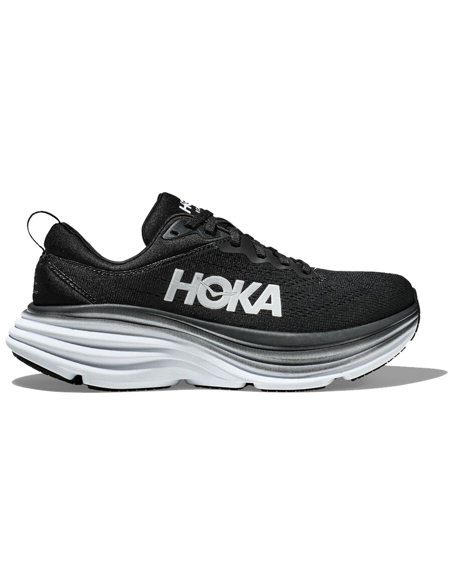 Women's Hoka Bondi 8 Black / White – Garde-Malade