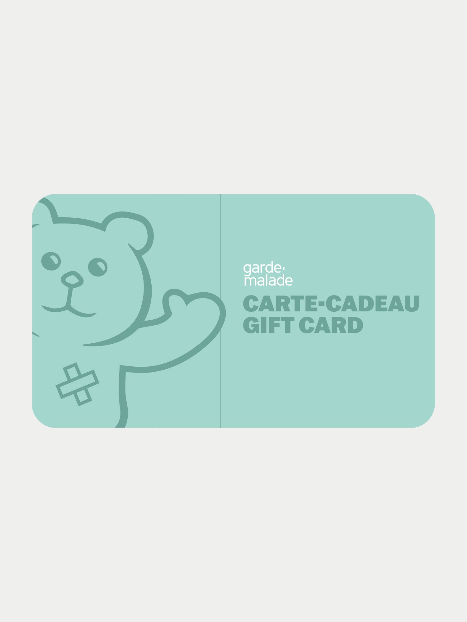 Gift Card –Garde-Malade