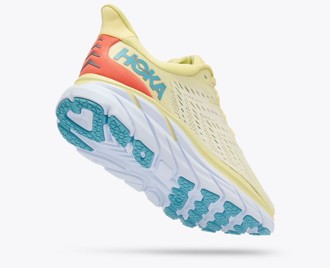 Women's Hoka Clifton 8 Yellow Pear / Sweet Corn || Femmes Hoka Clifton 8  Yellow Pear / Sweet Corn